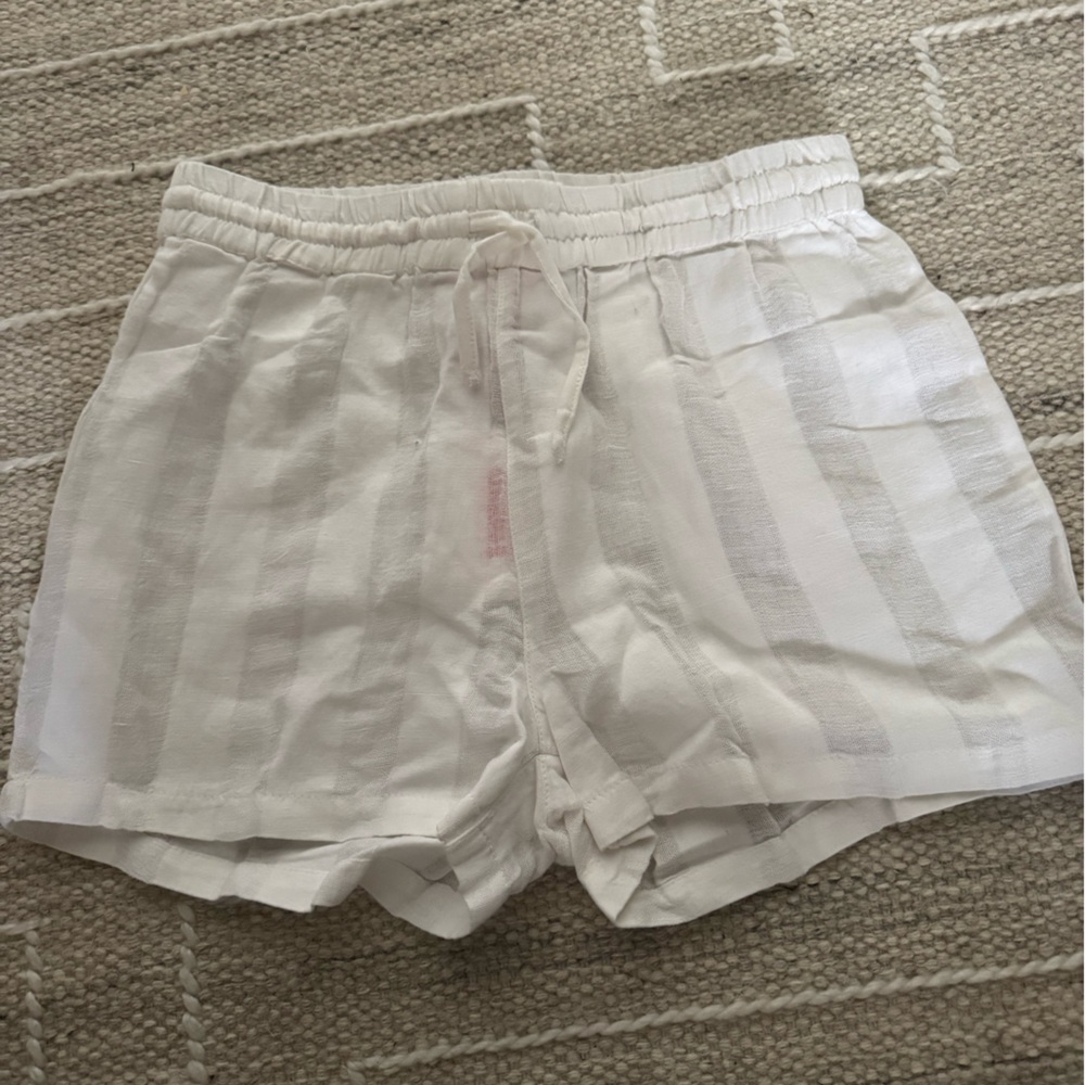 Solid & Striped Linen Short NWT